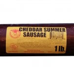 1 lb Cheddar Beef Sausage