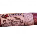 1 lb Pit Smoked Garlic Summer Sausage