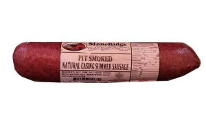 1 lb Pit Smoked Natural Summer Sausage