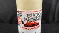 Bucky Badger Flamming Hot Horseradish